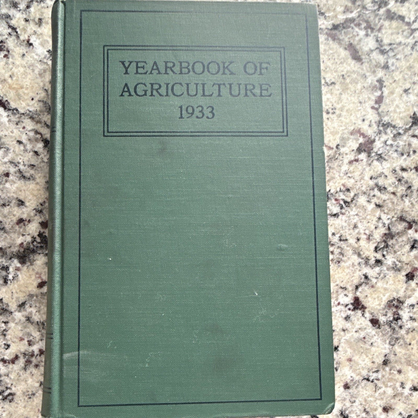 Yearbook of Agriculture 1933 Original Hardcover Book - Outdoor & Nature Yearbook of Agriculture 1933 Original Hardcover Book - Outdoor & Nature