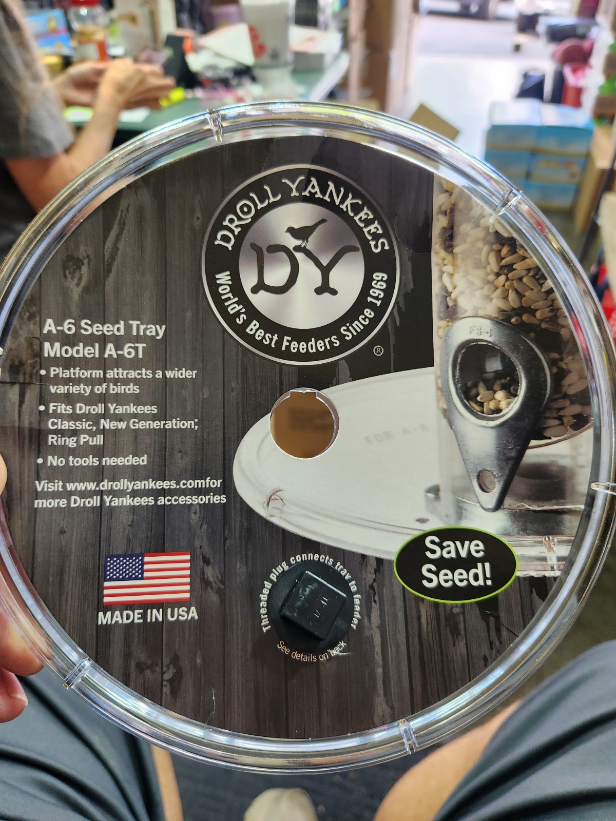 Lot Of 2 Droll Yankees Seed Tray You Get 2 Seperate Trays Volume Discounts