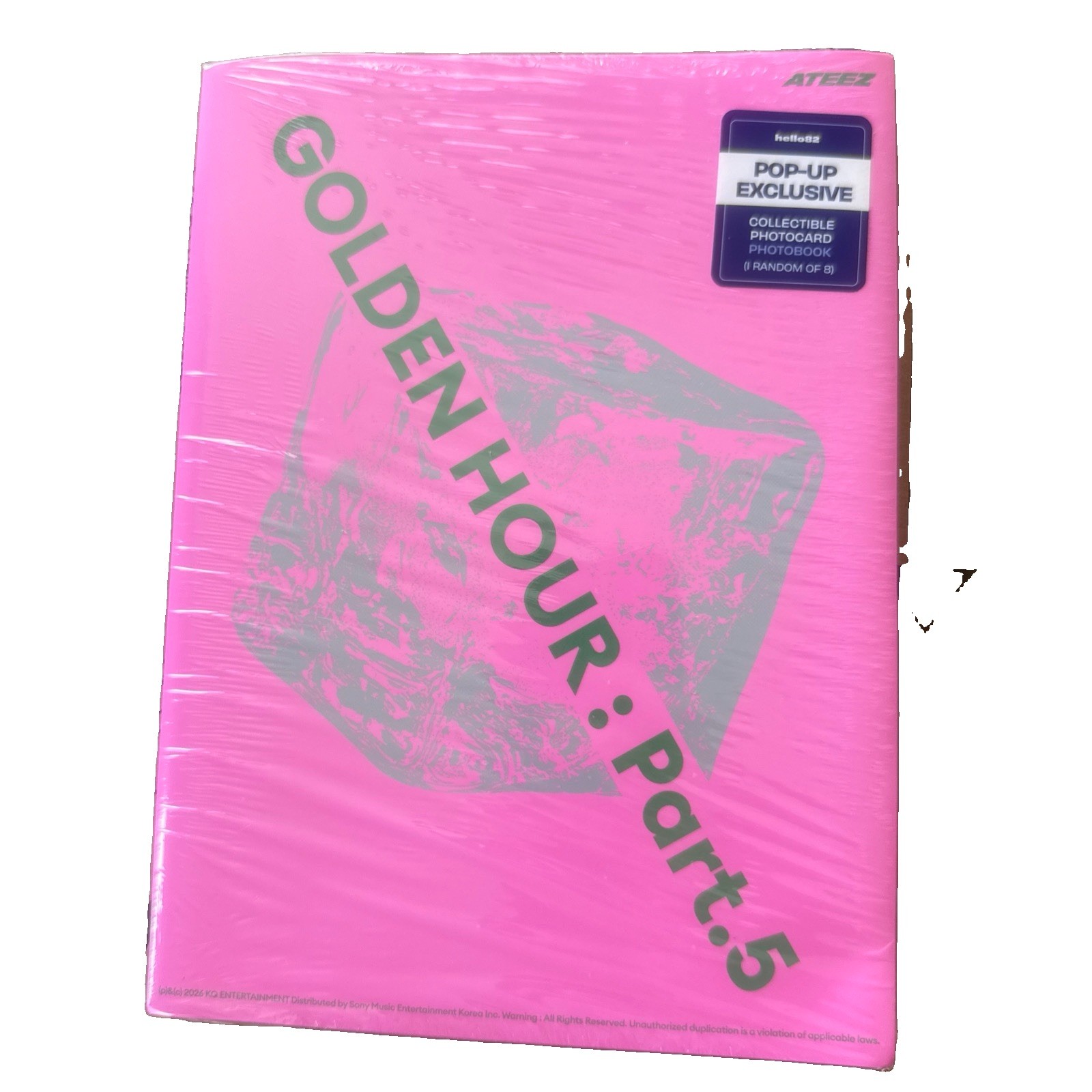 ATEEZ - GOLDEN HOUR : Part.5 (A VER.) ( CD)