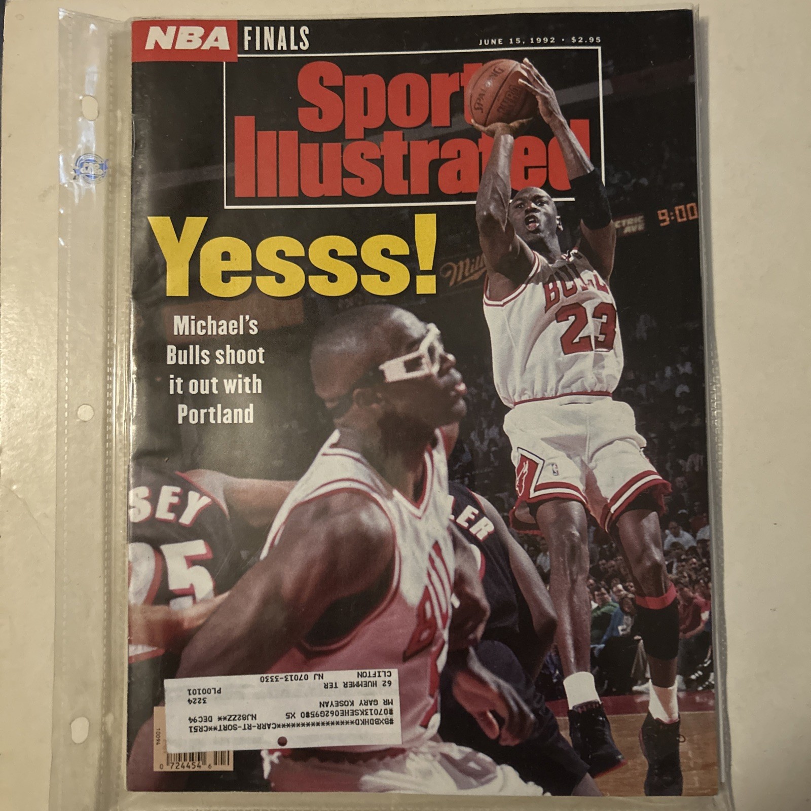 Sports Illustrated June 15, 1992 Michael Jordan NBA Finals