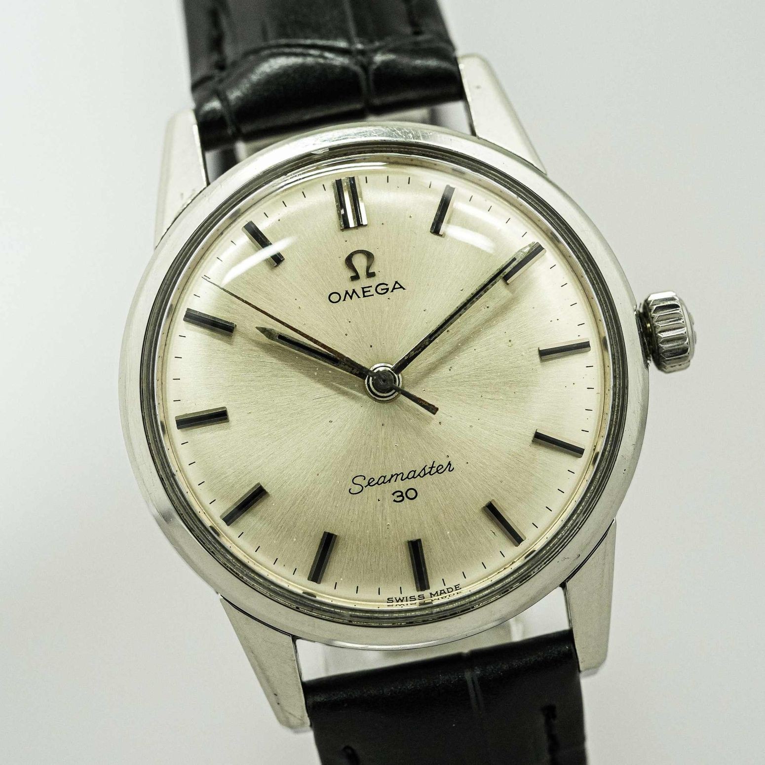 **Vintage 1963** OMEGA Seamaster 30 Cal.286 Manual Winding 35mm Men\'s Swiss Made
