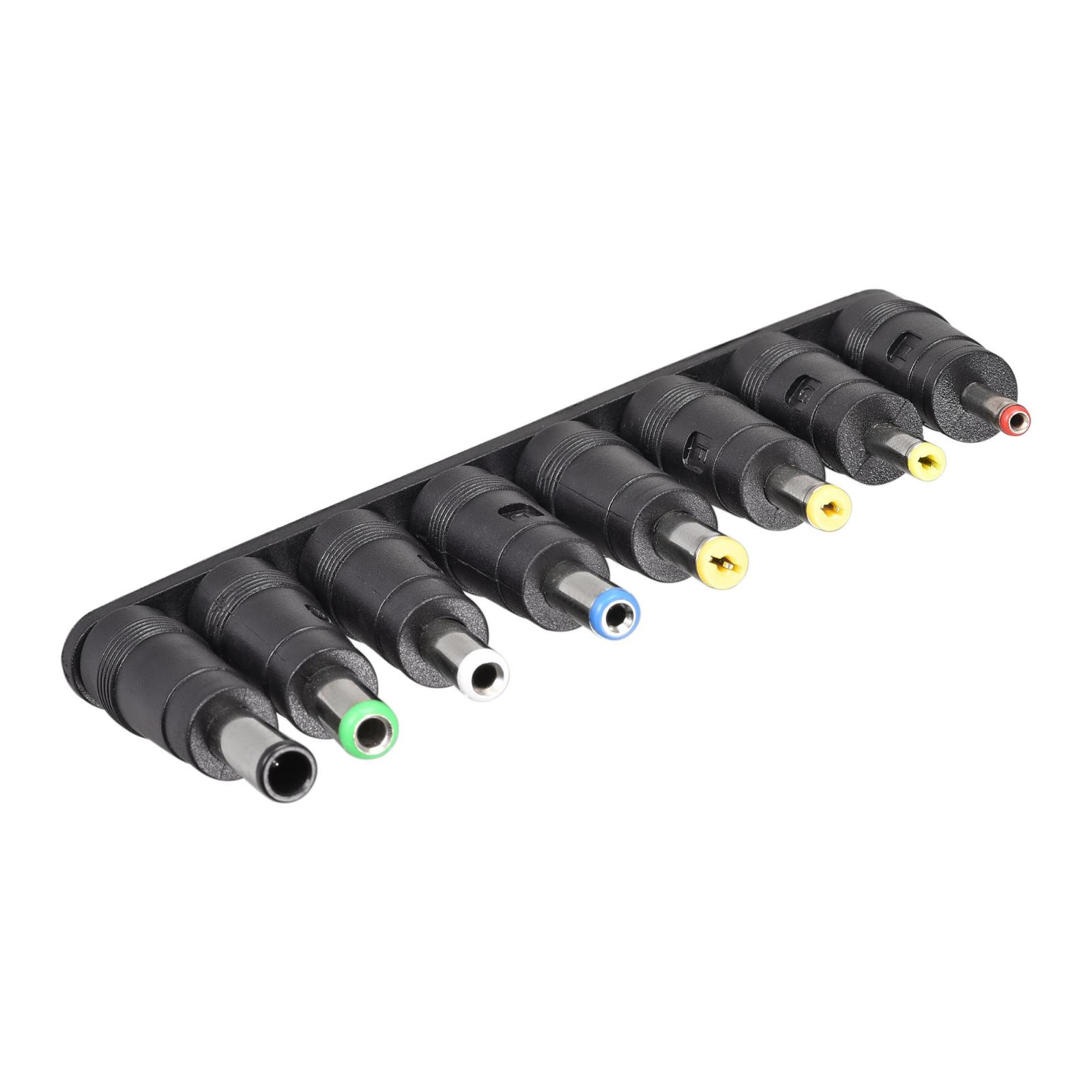 8pcs DC Power Adapter Kit 5.5 x 2.1mm Jack Converter Barrel Connector Set 8pcs DC Power Adapter Kit 5.5 x 2.1mm Jack Converter Barrel Connector Set