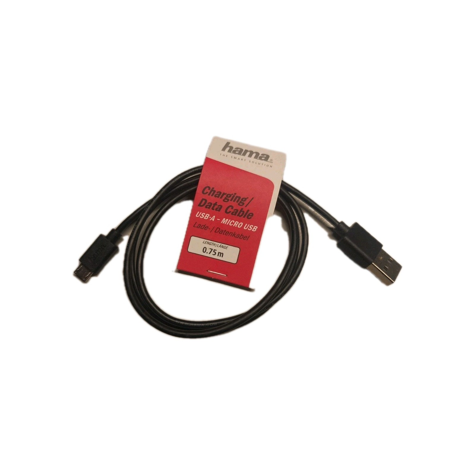 Micro USB to USB, 0.75m High Speed Charging/Data Cable Micro USB to USB, 0.75m High Speed Charging/Data Cable