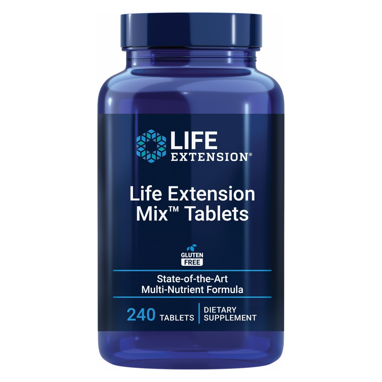 Life Extension Mix Tablets 240 Tablets High-Potency Multivitamin Vitamins