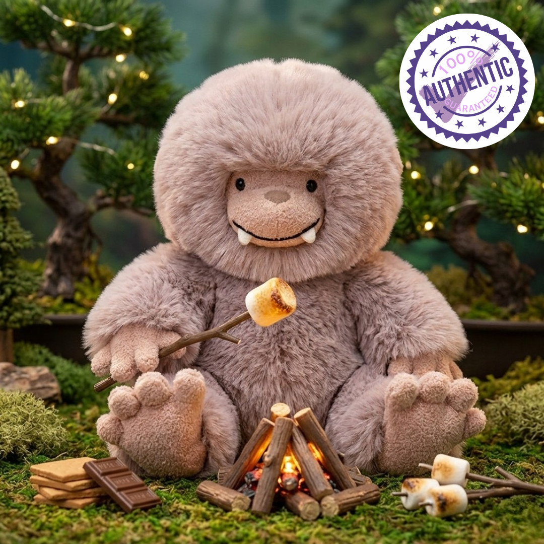 Jellycat Bo Bigfoot Medium 25cm BNWT Retired Rare Authentic Mythical Plush