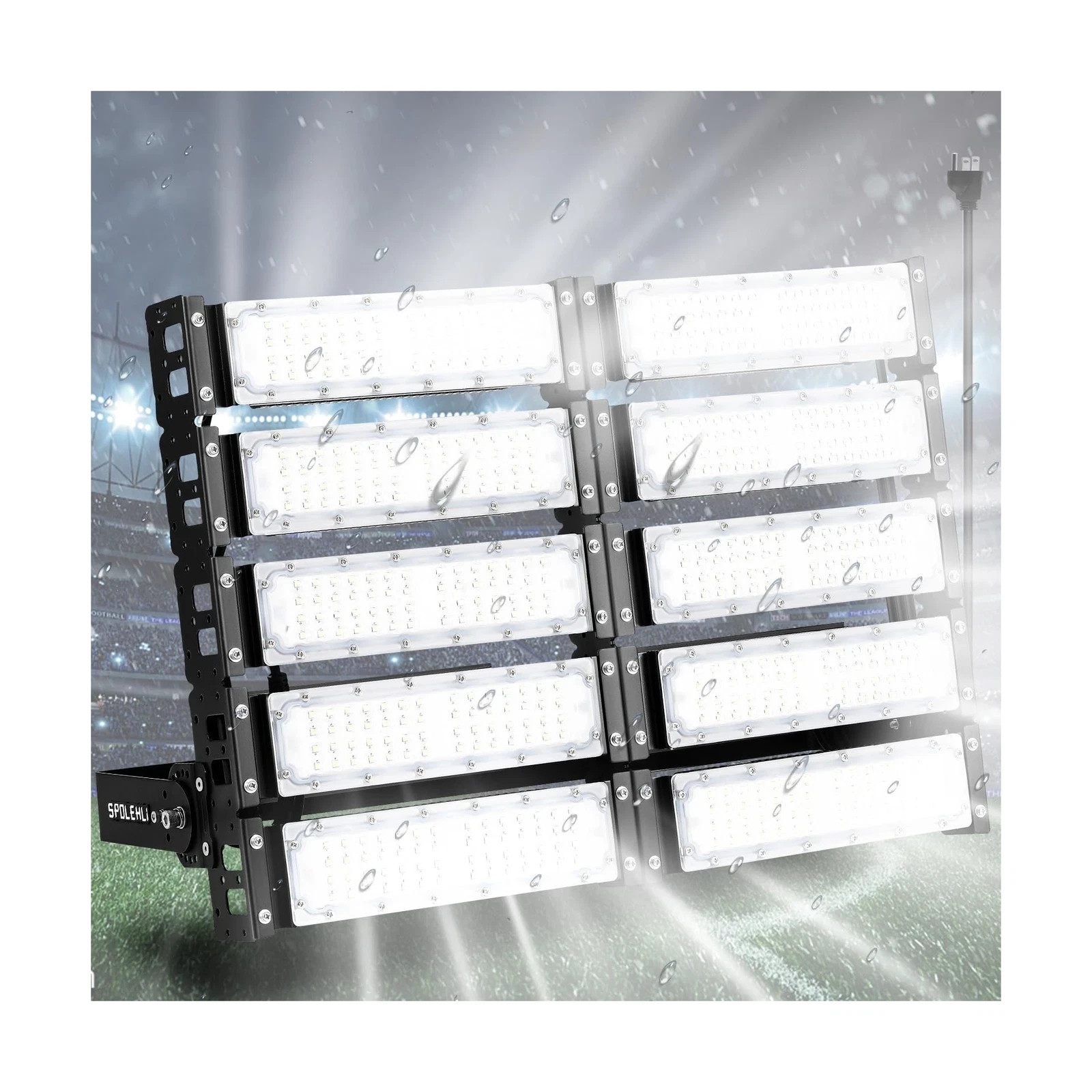 LED Stadium Flood Lights 3000W Equivalent 80000LM Super Bright LED Arena Ligh... LED Stadium Flood Lights 3000W Equivalent 80000LM Super Bright LED Arena Ligh...