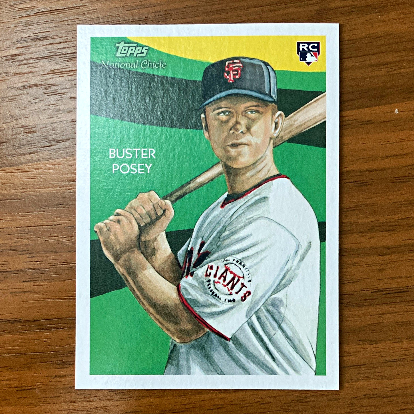 Topps 2010 National Chicle Buster Posey Rookie San Francisco Giants #275 Rookies