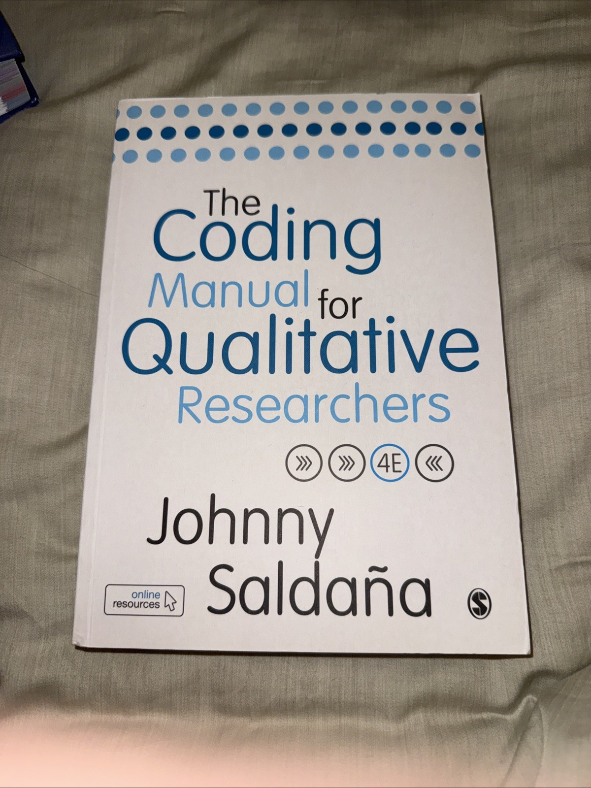 The Coding Manual for Qualitative Researchers by Johnny Saldana The Coding Manual for Qualitative Researchers by Johnny Saldana