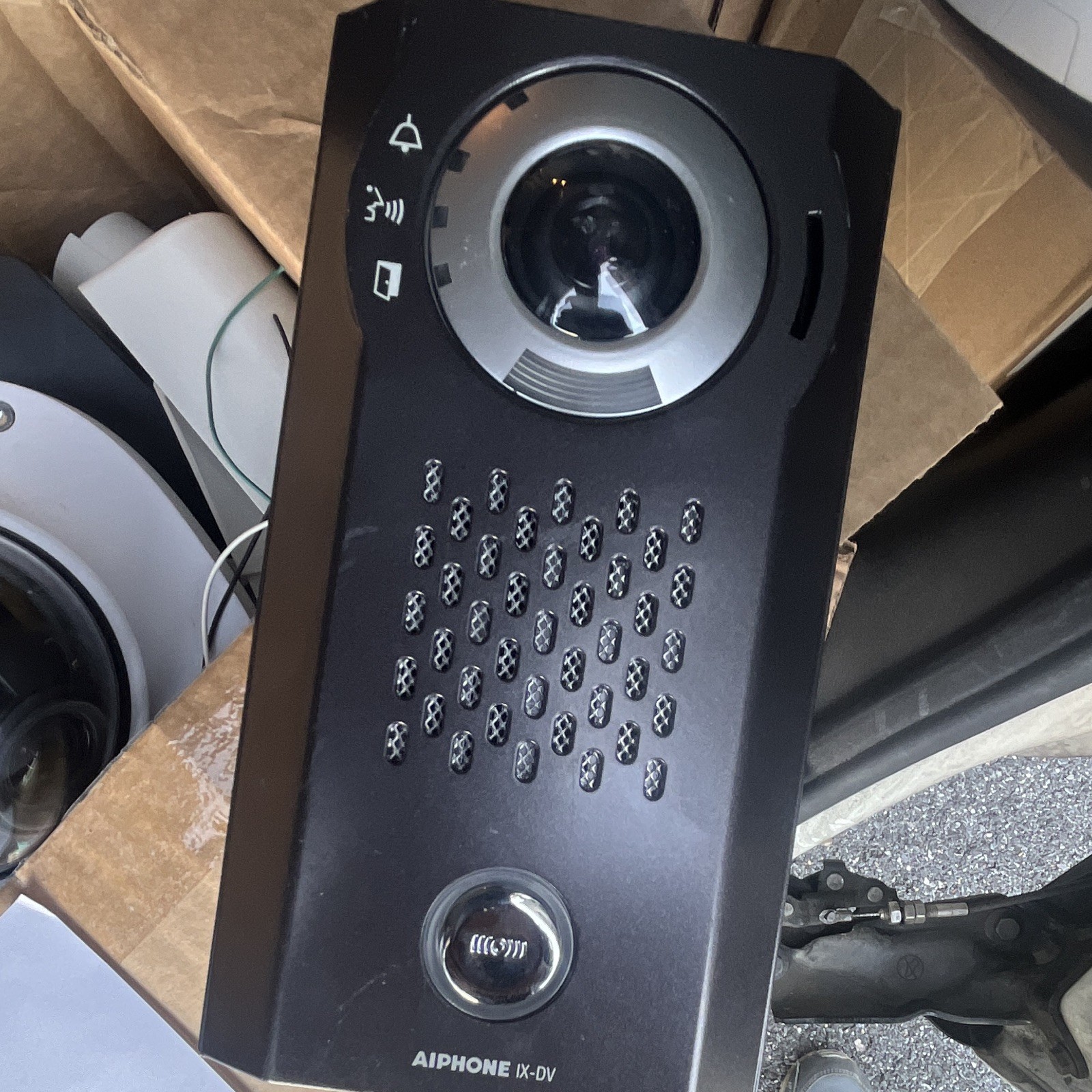 Aiphone IX-DV IP Network Video Doorbell Outdoor Weatherproof 24V DC