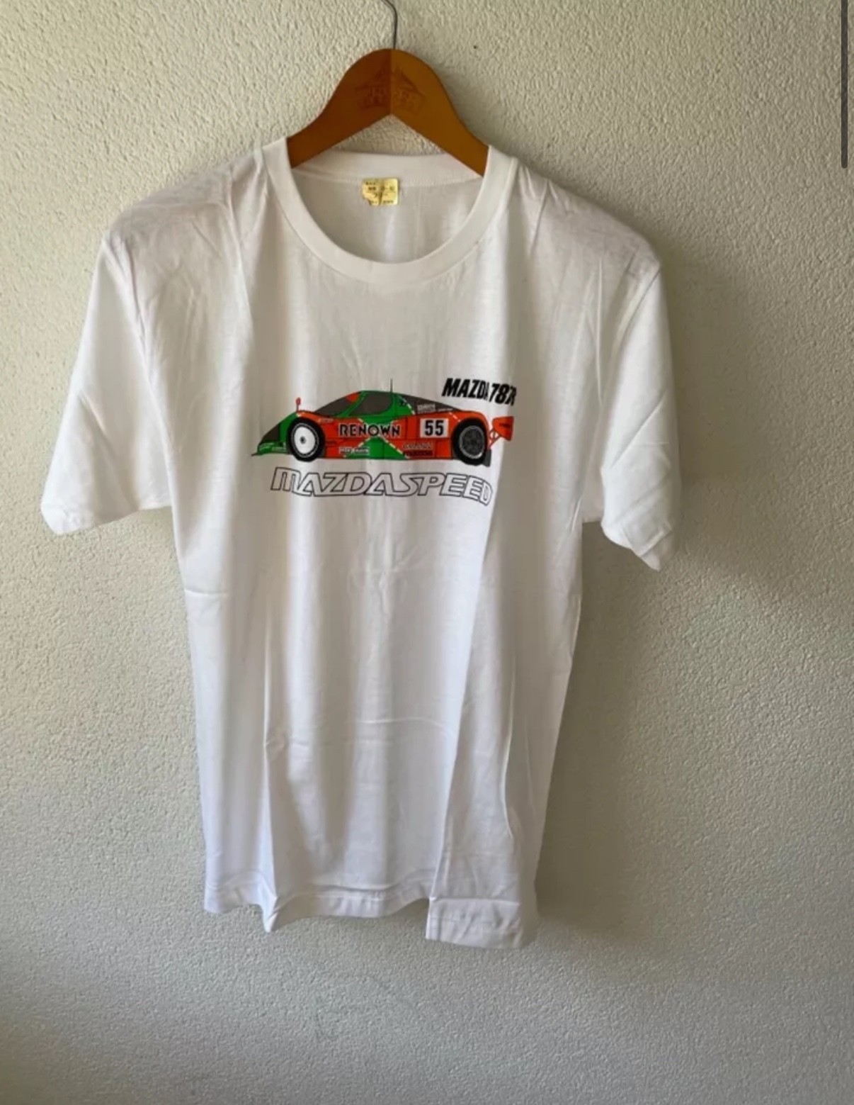 Mazdaspeed 787B T-shift Vintage Sweater Rare RX7 Apparel FD3S Le Mans 90s Rotary