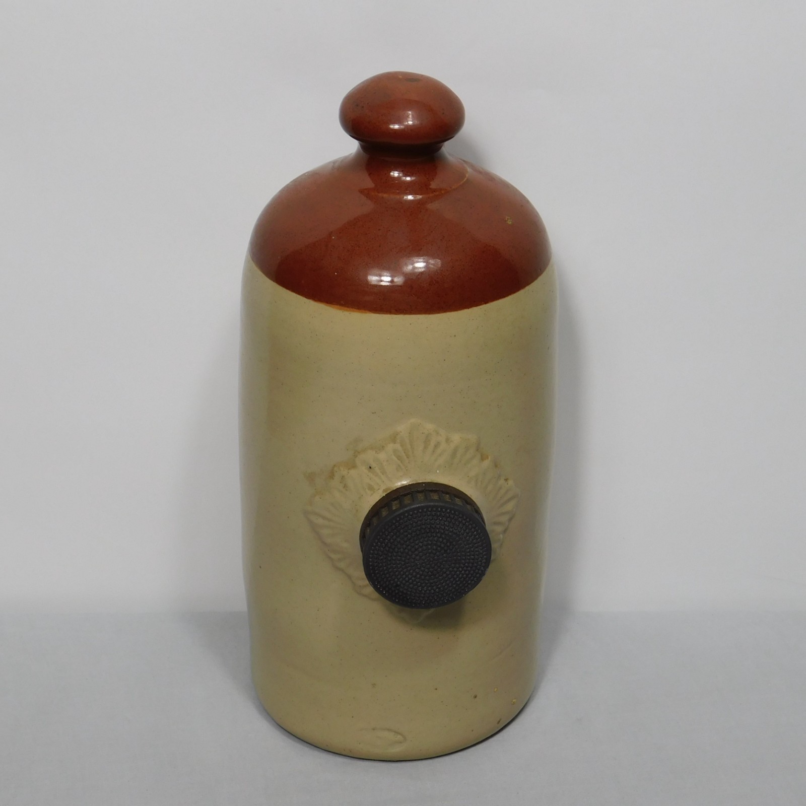Vintage Antique Lovatt & Langley Stoneware Foot Bed Warmer Hot Water Bottle