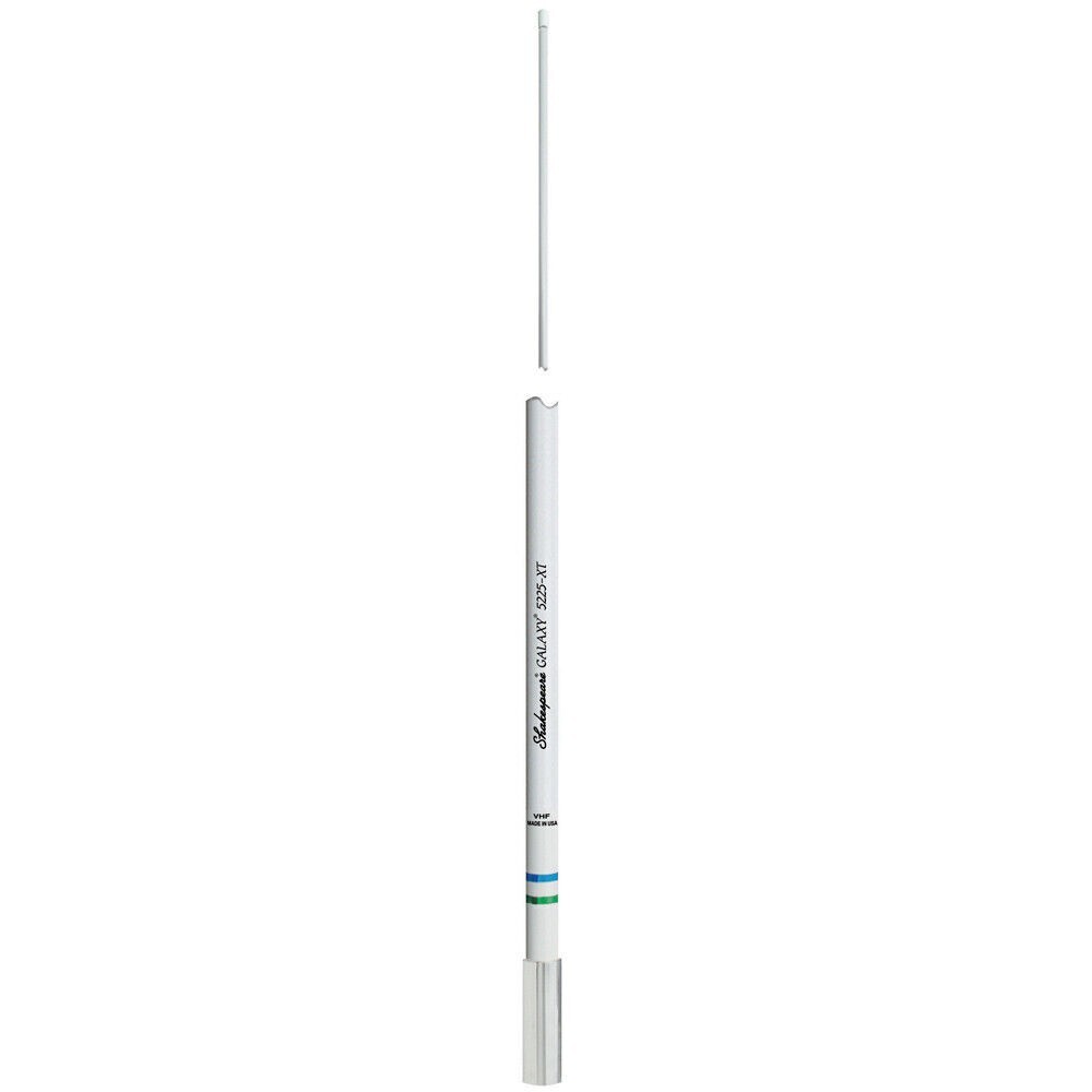 Shakespeare 5225-XT 8\' VHF Galaxy Antenna Enhanced Range with 6dB Gain 5225XT