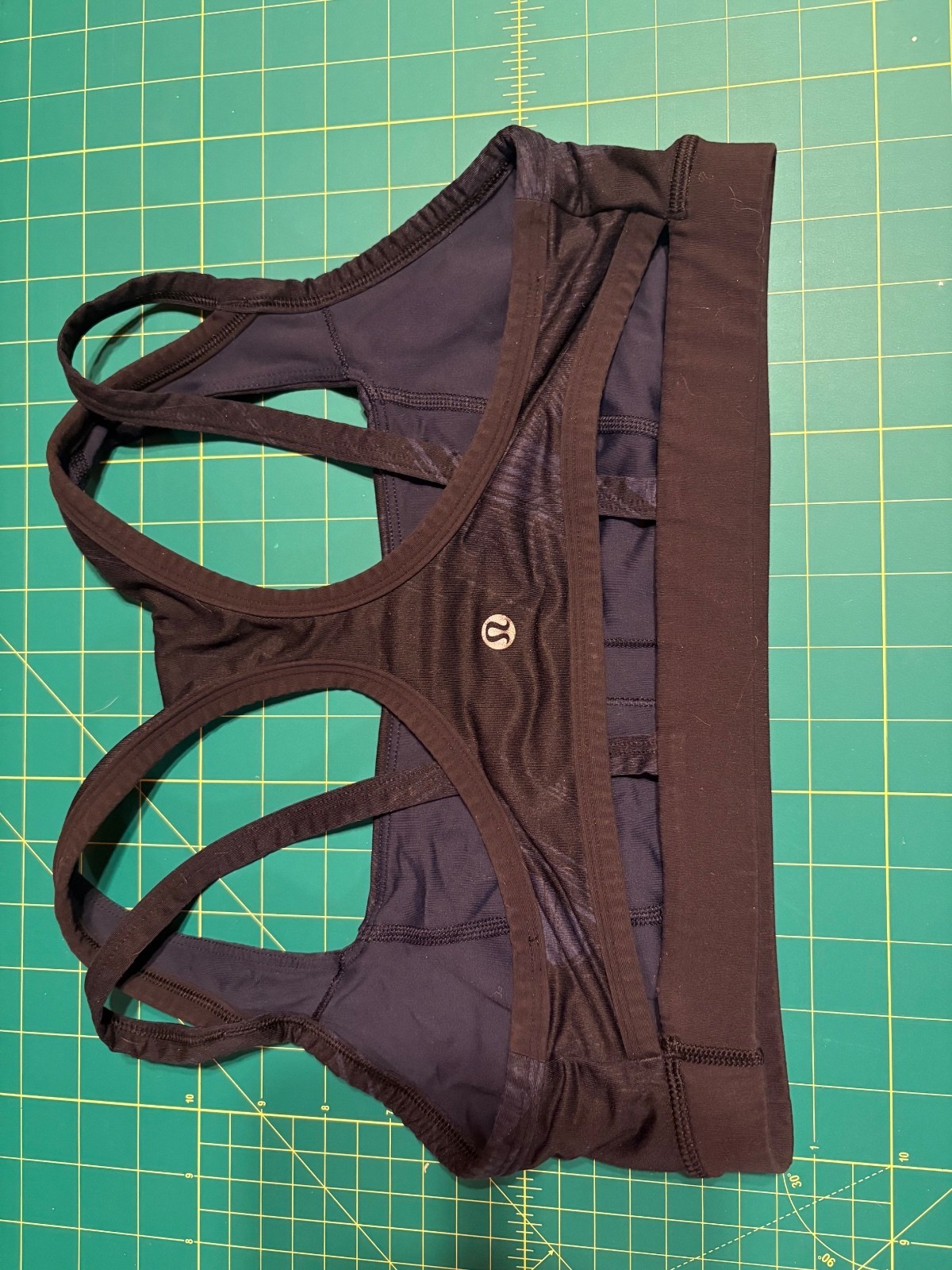 Lululemon racerback sports bra dark purple Lululemon racerback sports bra dark purple