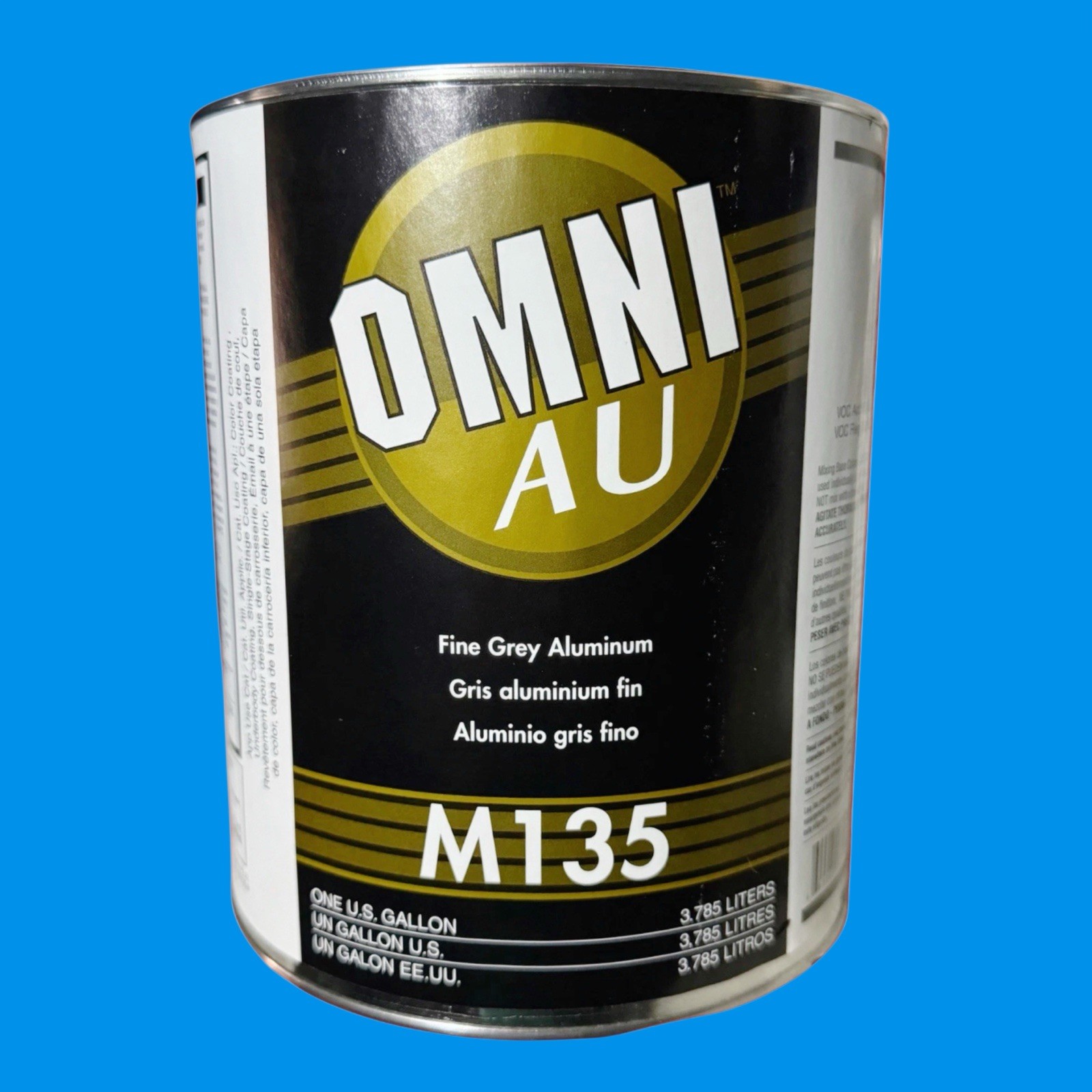 PPG OMNI M135 Fine Grey Aluminum🔹1 GALLON PPG OMNI M135 Fine Grey Aluminum🔹1 GALLON