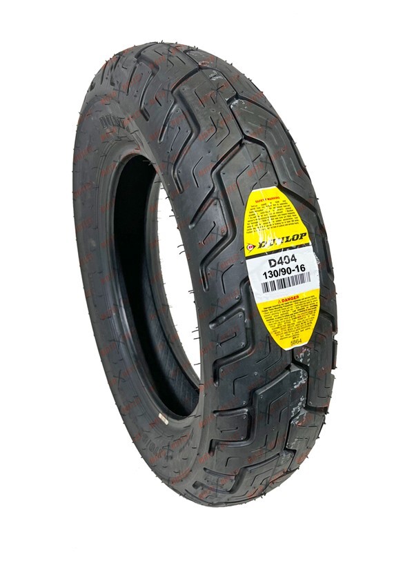 Dunlop D404 130/90-16 Tire Rear Motorcycle 130/90B16 Back 130 90 16 45605285