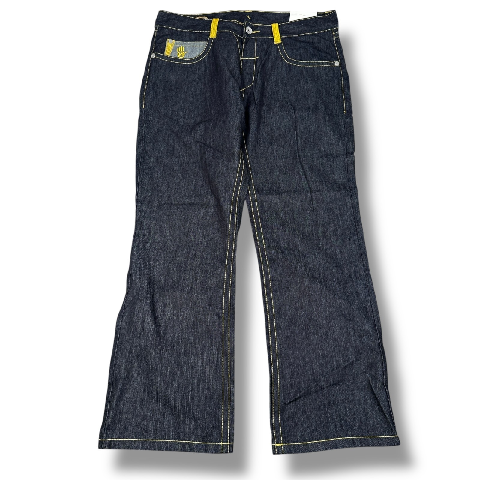 Miskeen Baggy Loose Skater Jeans Men’s 40 Blue Denim Cotton Pockets Y2K NWT New