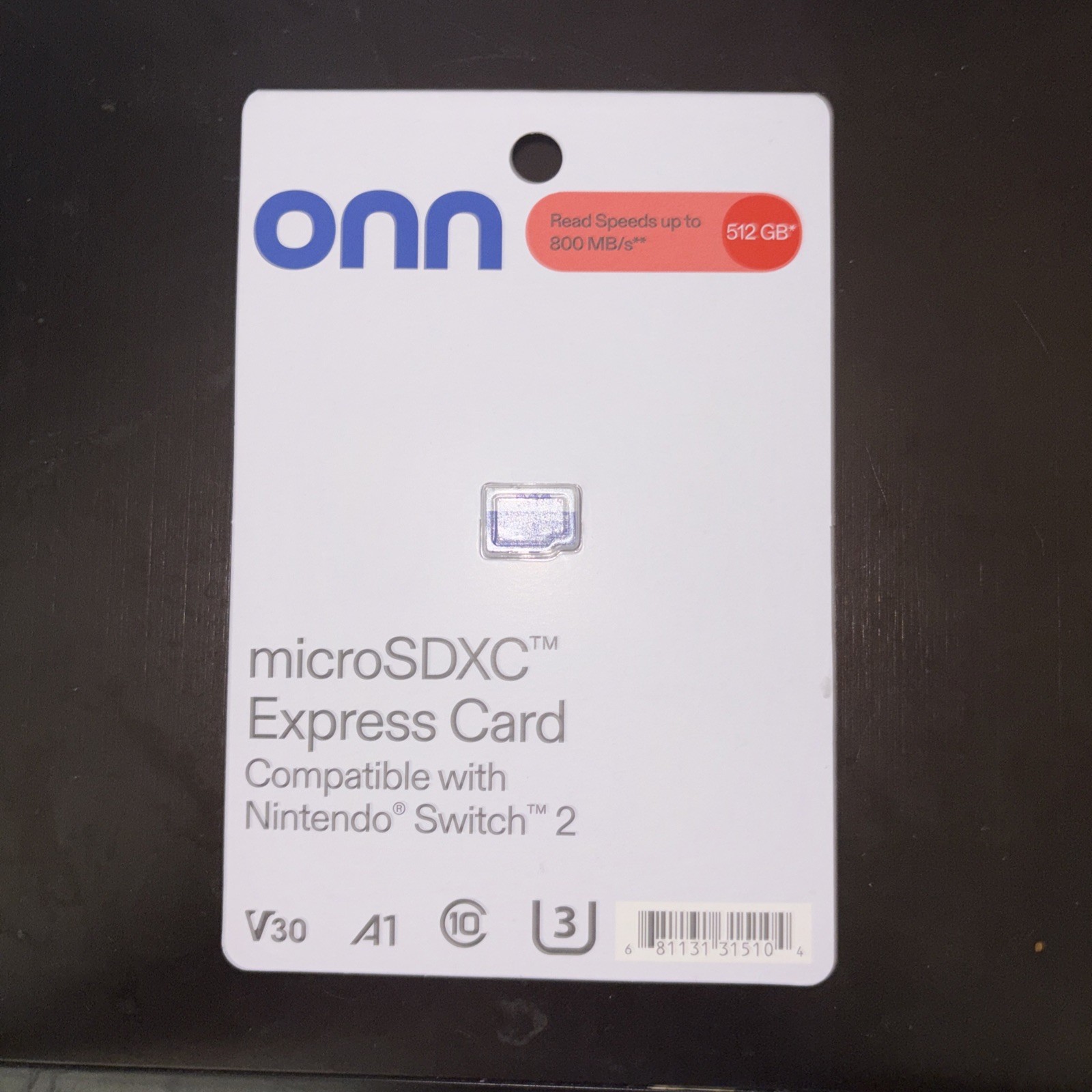 Onn 512GB Micro SDXC Express Card for Nintendo Switch 2 Onn 512GB Micro SDXC Express Card for Nintendo Switch 2