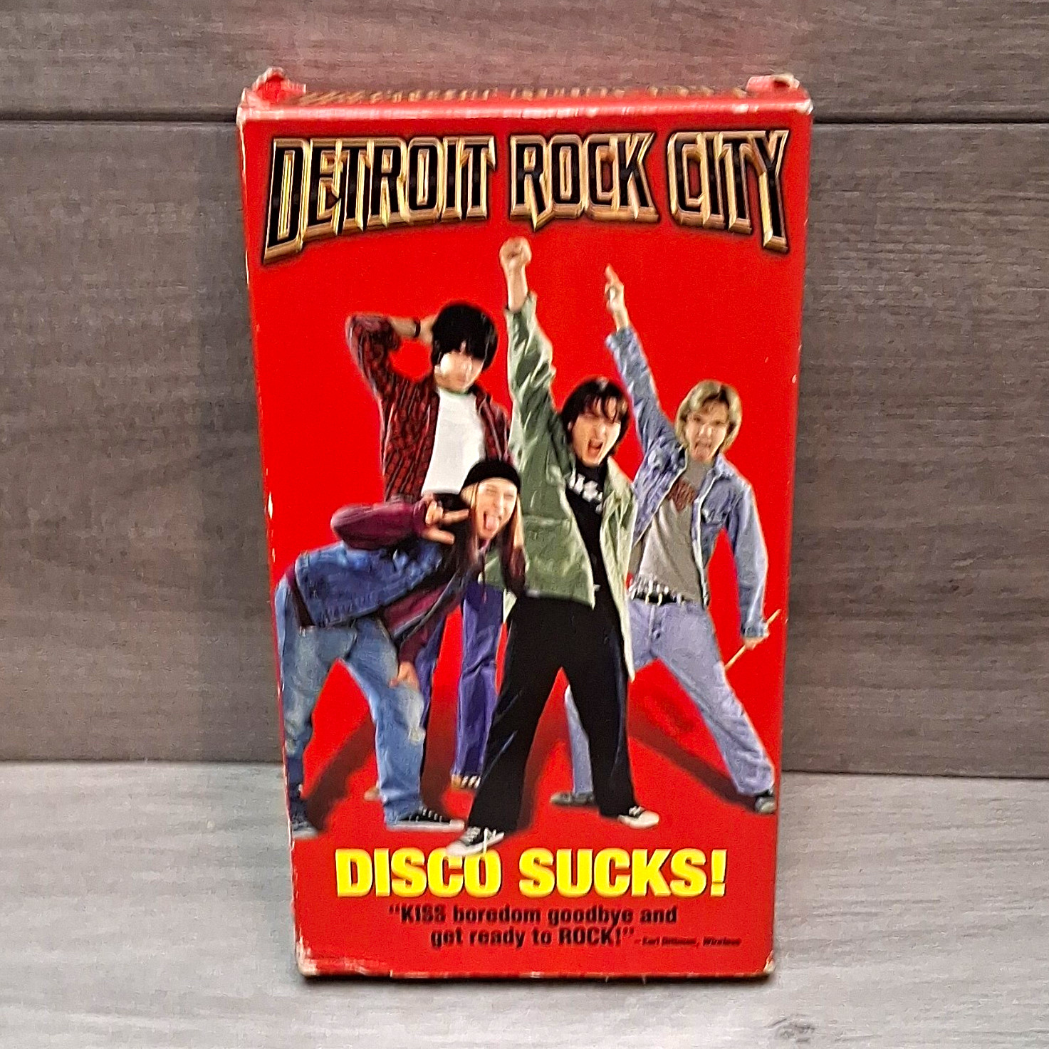 Detroit Rock City VHS (1999) Full Screen R NTSC Comedy Music New Line Pre-owned Detroit Rock City VHS (1999) Full Screen R NTSC Comedy Music New Line Pre-owned