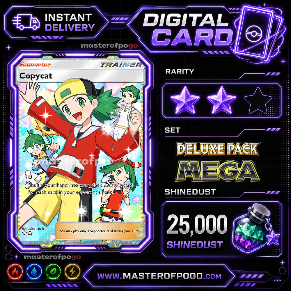 Pokemon TCG Pocket - Copycat - Full Art 2 Star - Trainer - English - Digital
