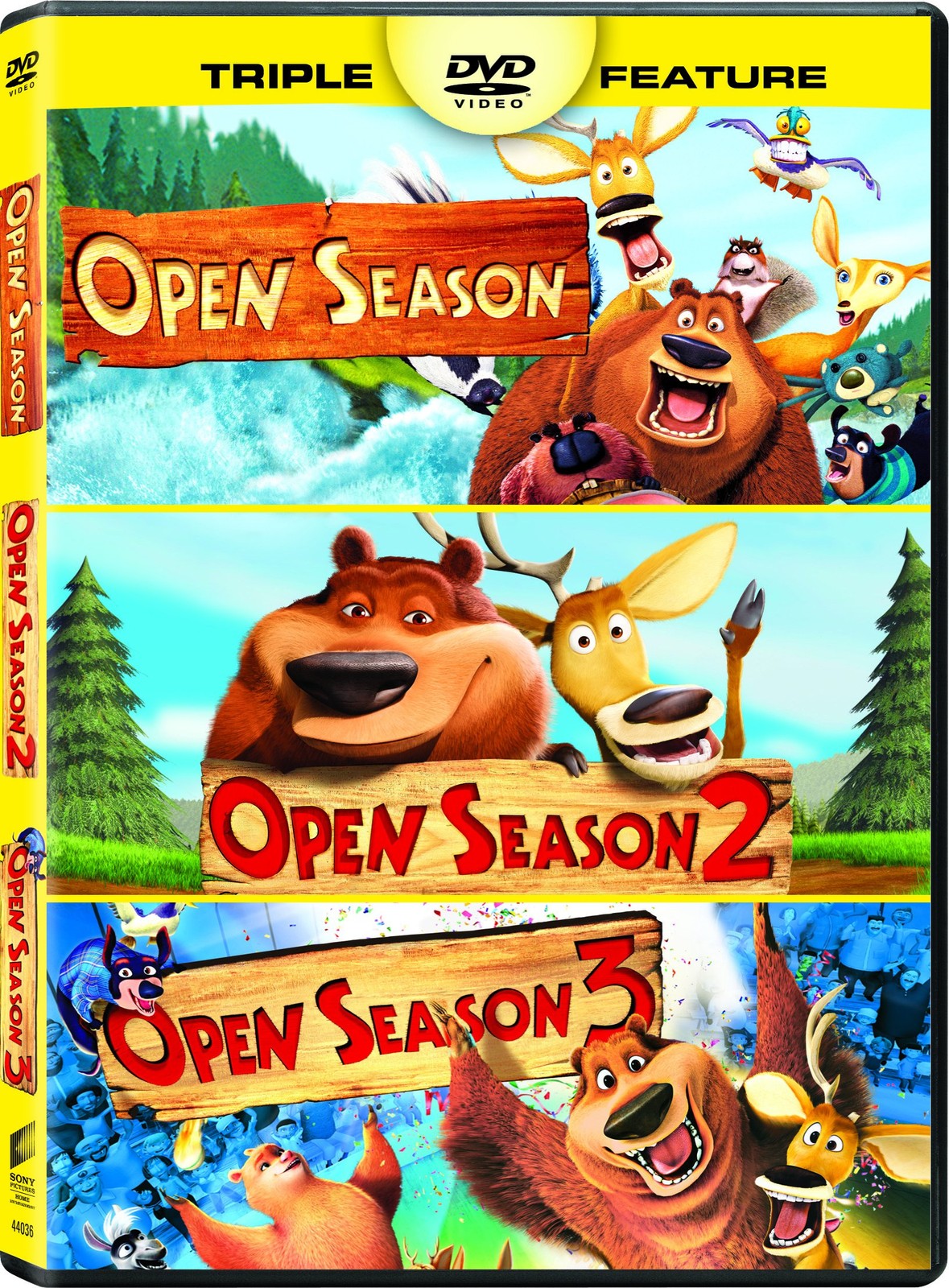 Open Season Dvd Triple Feature Open Season Dvd Triple Feature