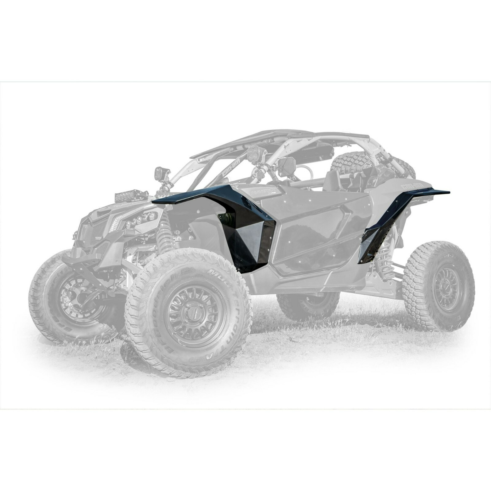 DRT Can Am Maverick X3 2017+ High Impact ABS Fender Flares (Front and Rear)