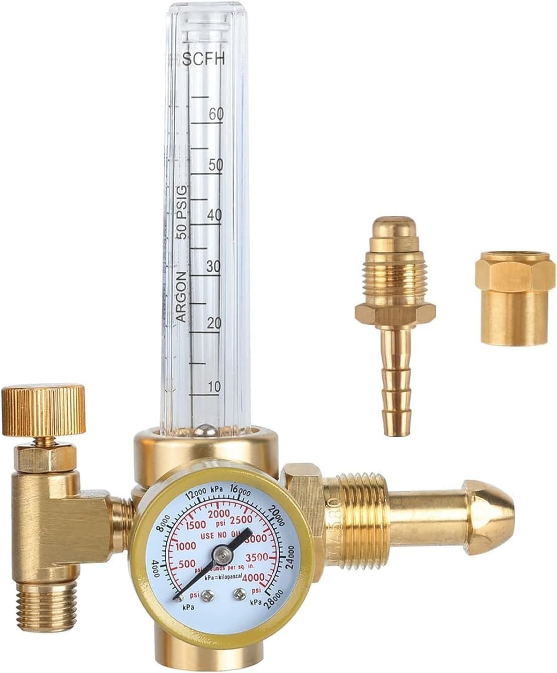 BETOOLL Argon/CO2 Mig Tig Flow Meter Gas Regulator Gauge 