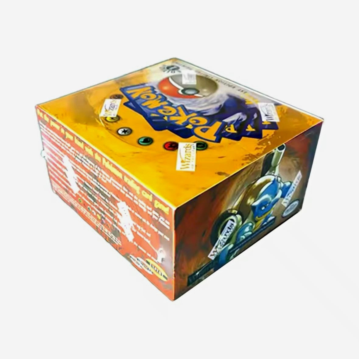 Wizards Pokémon TCG Base Set 1st Edition Booster Box English 36 Booster Packs Wizards Pokémon TCG Base Set 1st Edition Booster Box English 36 Booster Packs