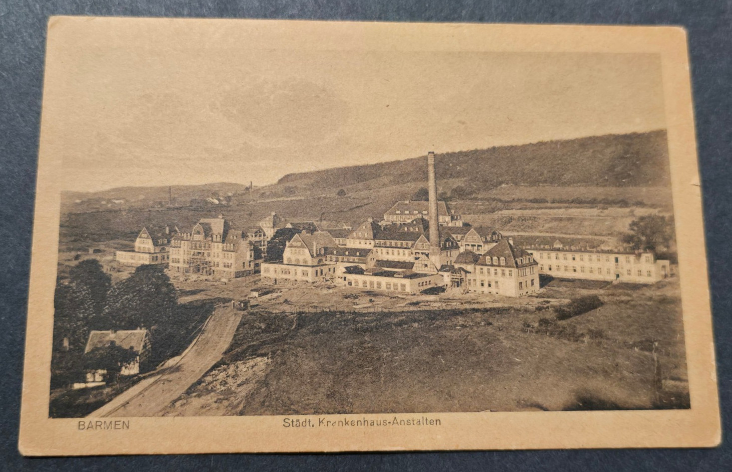WW1 German Red Cross Hospital Postcard Bad Kreuznach Sanatorium Barmen RPPC