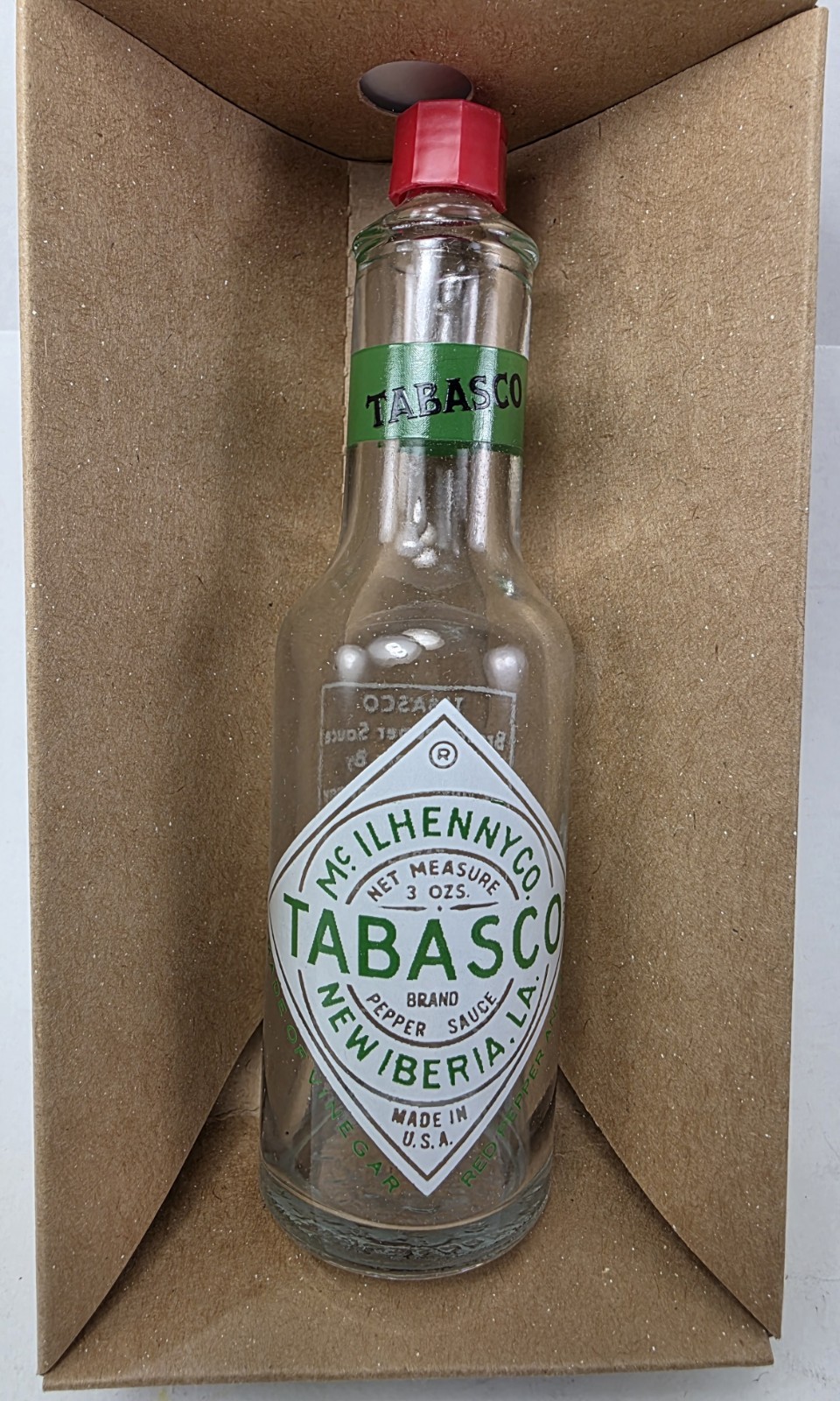 Vintage Tabasco Military Issued Limited Edition Bottle. In Original Box/ COA Vintage Tabasco Military Issued Limited Edition Bottle. In Original Box/ COA