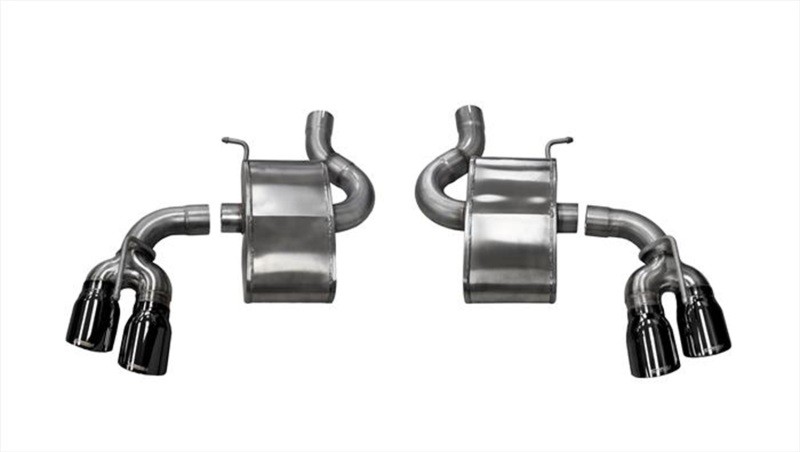 CORSA Performance Black Xtreme Axle-Back Exhaust for Chevrolet Camaro SS 6.2L V8