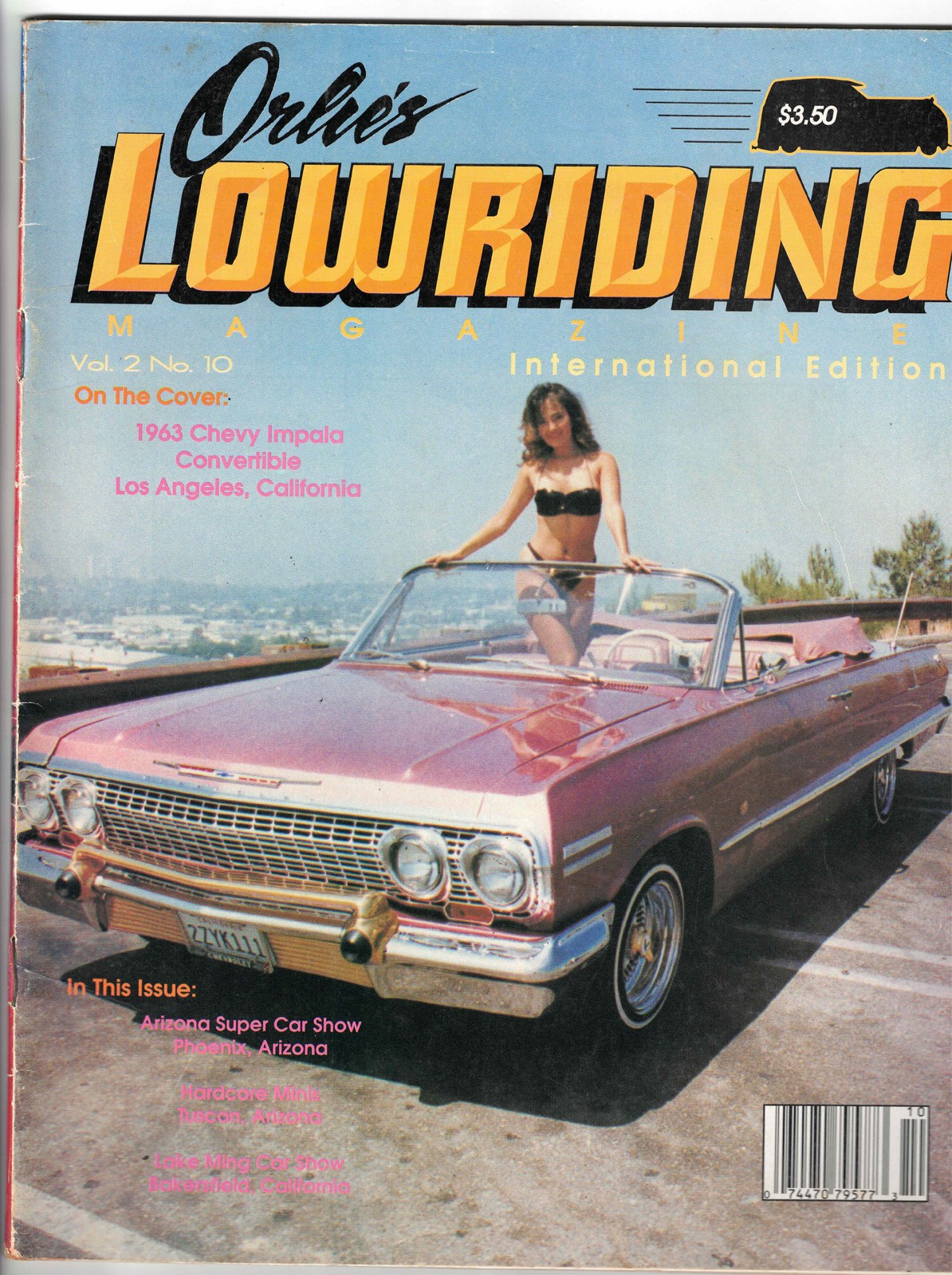 ORLIE\'S LOWRIDING MAGAZINE NOVEMBER 1993 VINTAGE LOWRIDER HOT ROD CAR CULTURE