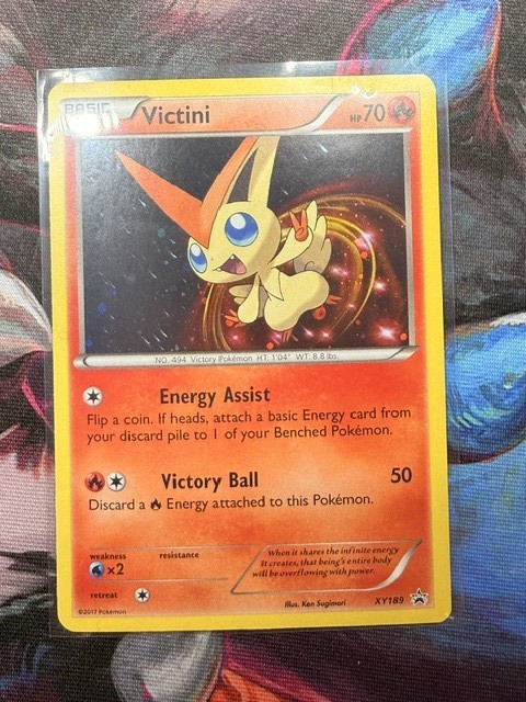 Victini Holo Promo XY Promos XY189 NM Victini Holo Promo XY Promos XY189 NM