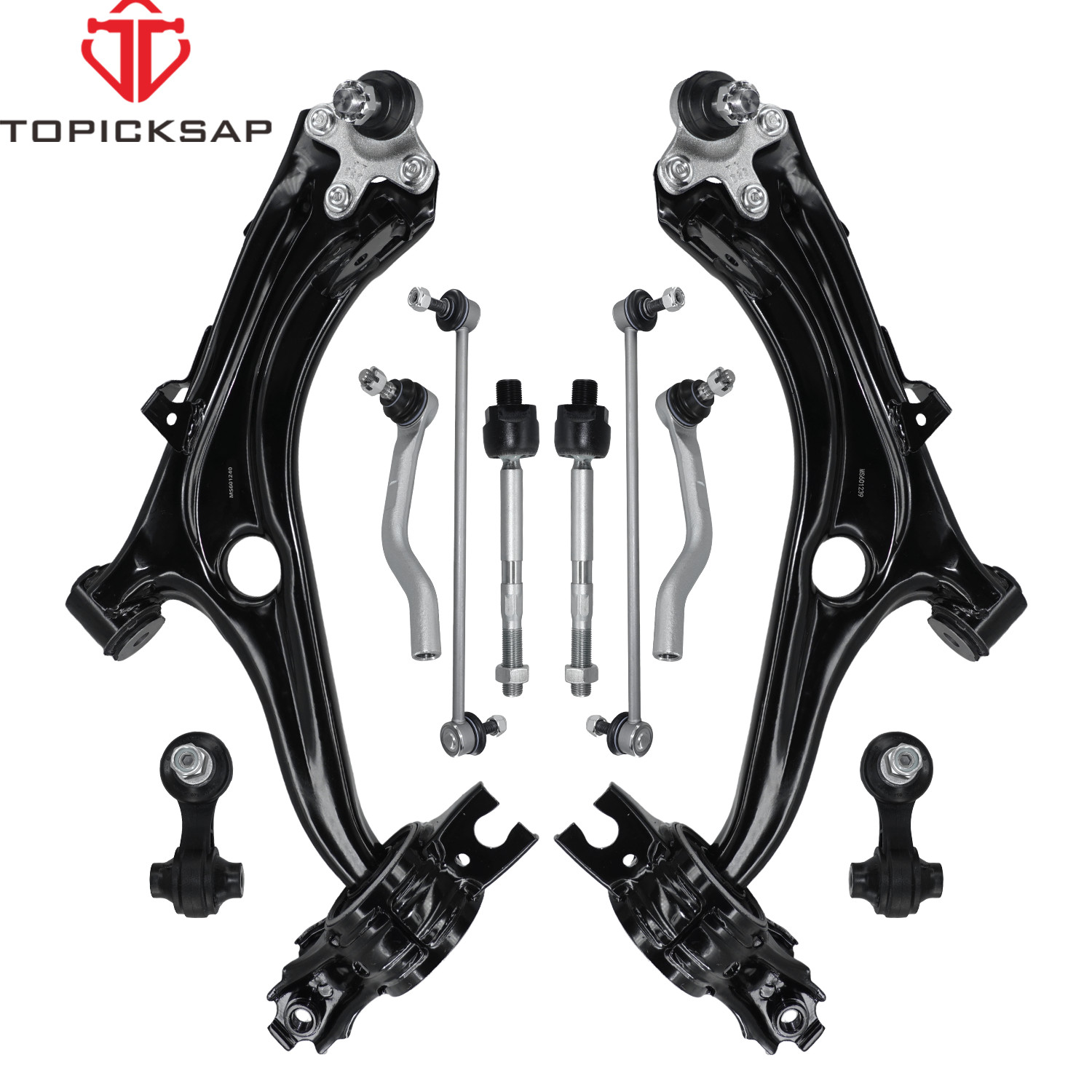 10x Front Lower Suspension Kit for 2016 2017 2018 2021 Honda Civic 1.5L 10x Front Lower Suspension Kit for 2016 2017 2018 2021 Honda Civic 1.5L