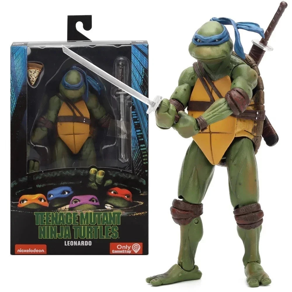 NECA Ninja Turtles 1990 Movie TMNT Teenage Toys Mutant 7