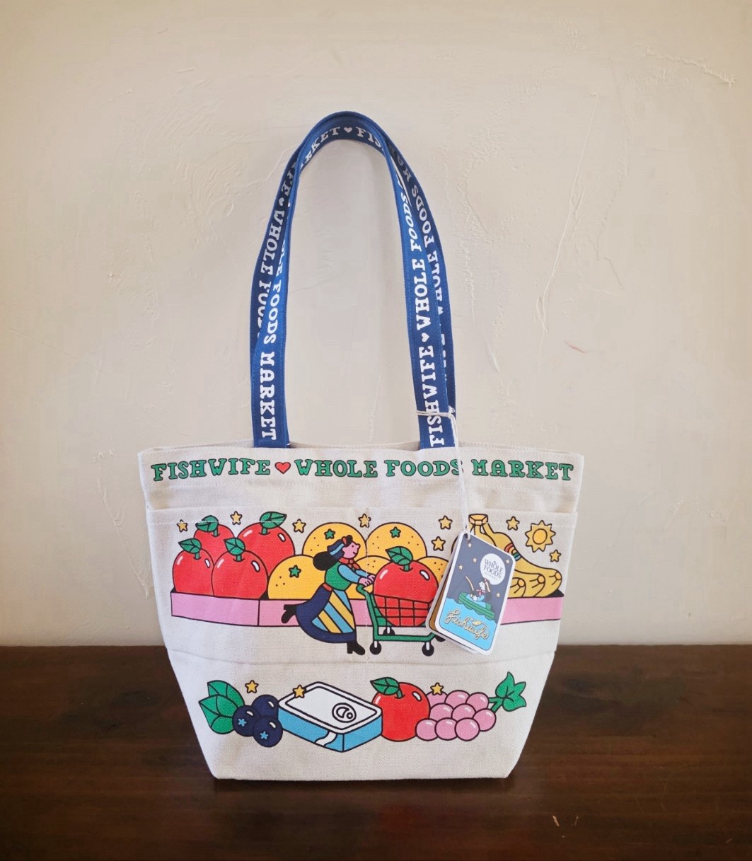 Whole Foods x Fishwife “Medium” Tote Bag Limited Edition