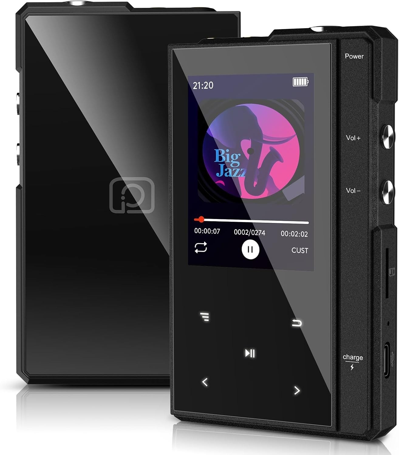 32GB MP3 Player with 90 Hours Long Battery Life,Bluetooth 5.0,Phinistec Z6 32GB MP3 Player with 90 Hours Long Battery Life,Bluetooth 5.0,Phinistec Z6