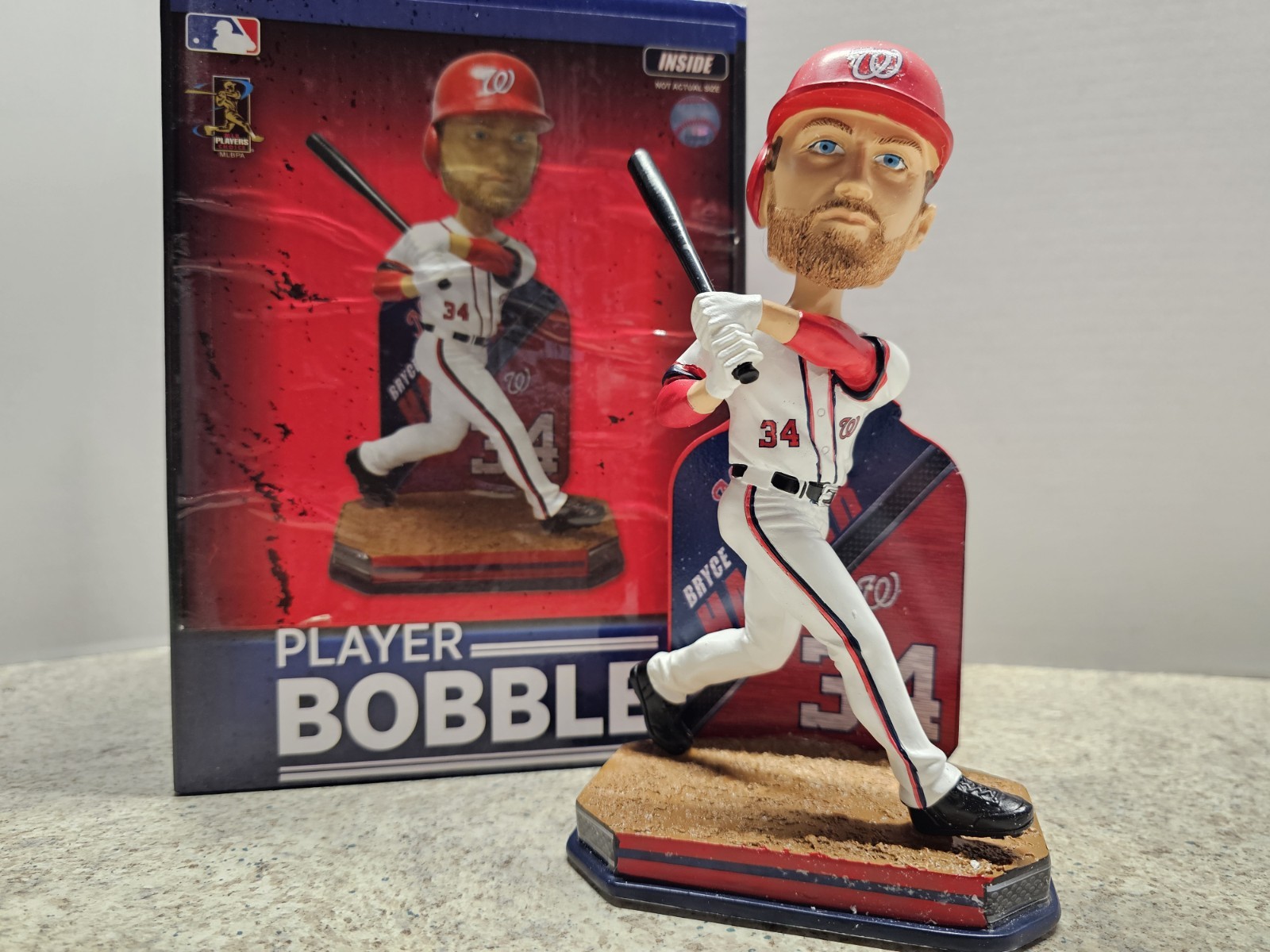 RARE Bryce Harper Washington Nationals MLB Forever Collectibles FOCO #123/228