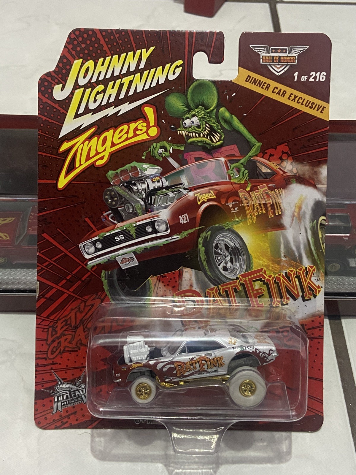 Chase Johnny White Lightning 1967 Camaro Zingers 2022 Vegas Convention Dinner