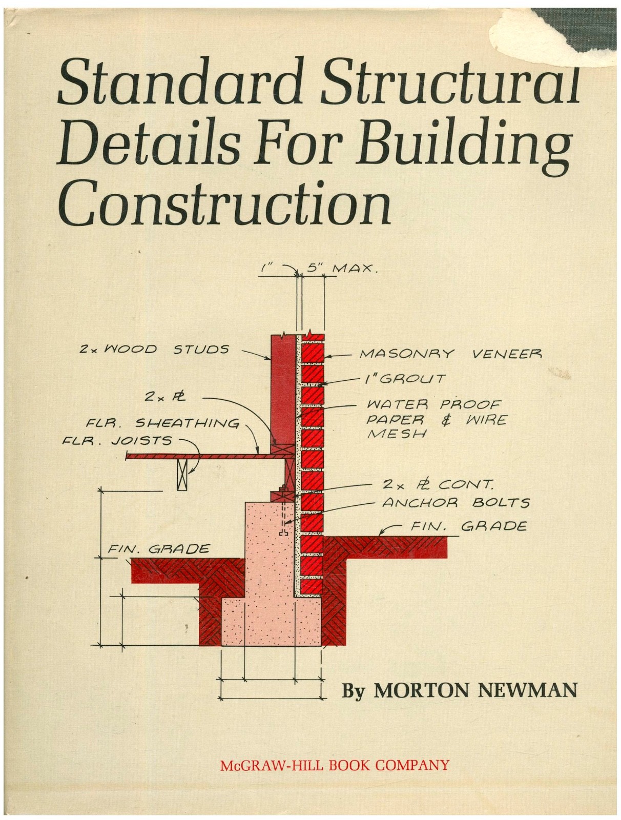 Standard Structural Details For Building Construction by Newman HC 1968  W8T