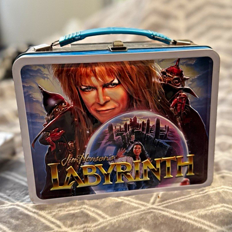Jim Henson's Labyrinth David Bowie Collectible Metal Lunchbox Tin