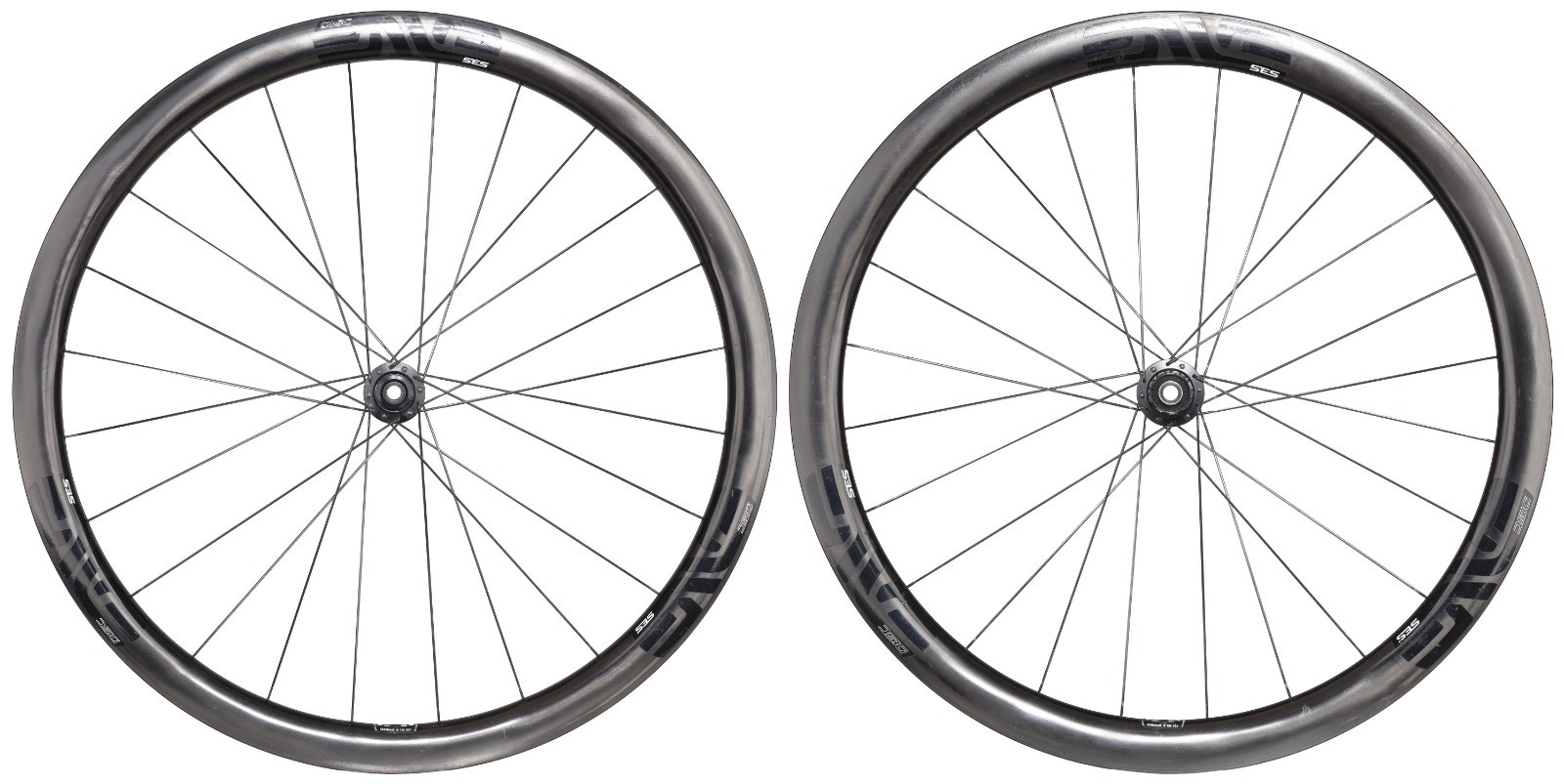 ENVE SES 3.4 Carbon Tubeless Disc Road Bike Wheelset 11 Spd Shimano 700c DT 240s ENVE SES 3.4 Carbon Tubeless Disc Road Bike Wheelset 11 Spd Shimano 700c DT 240s