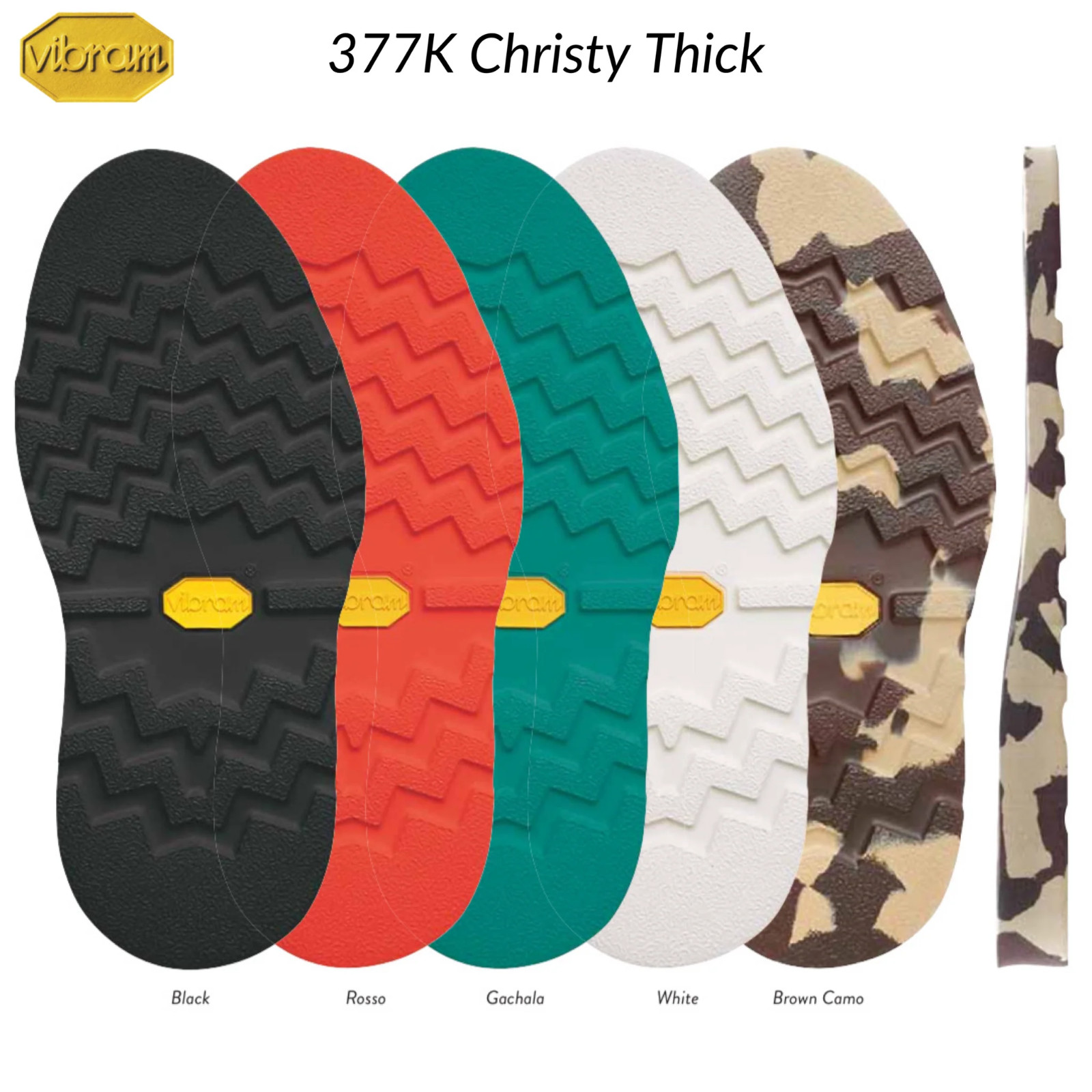 Vibram #377K Christy Thick Sole