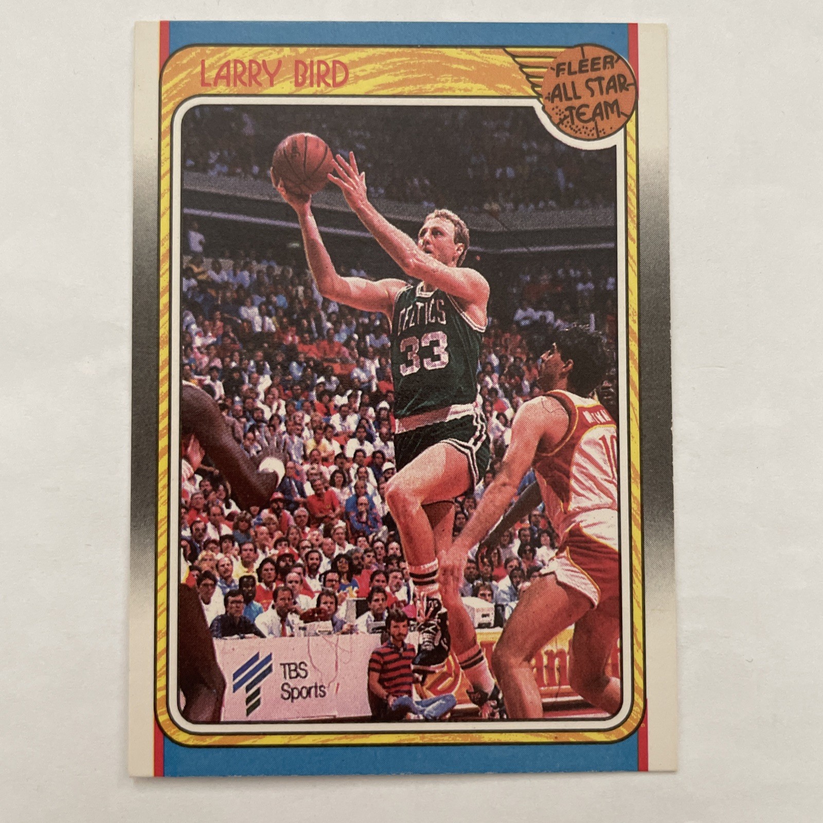 1988-89 Fleer All Star Team Boston Celtics Larry Bird #124