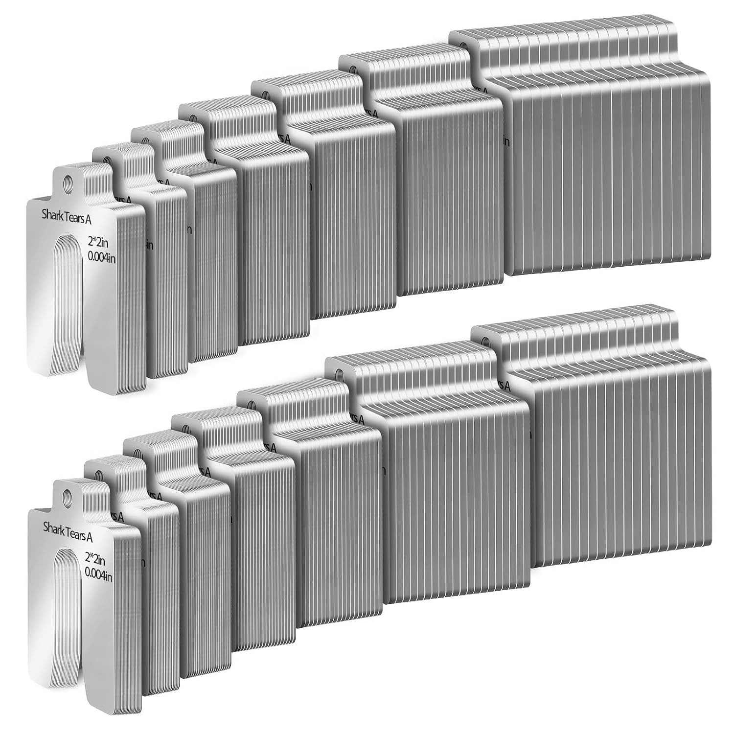 280PCS 304 Stainless Steel Shim Kit, 2 280PCS 304 Stainless Steel Shim Kit, 2