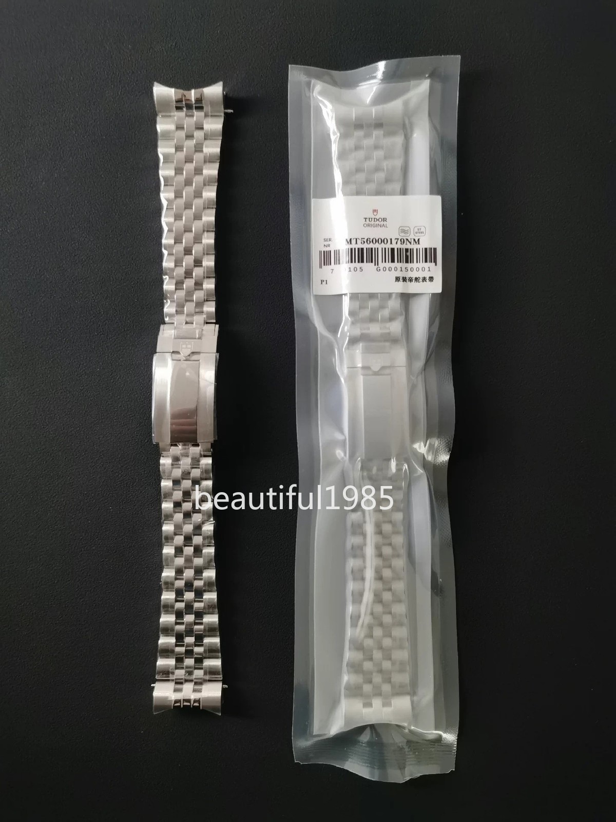 20mm 21mm 22mm TUDOR Black Bay 54 58 GMT M79 Series 5-link SS Jubilee Bracelet 20mm 21mm 22mm TUDOR Black Bay 54 58 GMT M79 Series 5-link SS Jubilee Bracelet