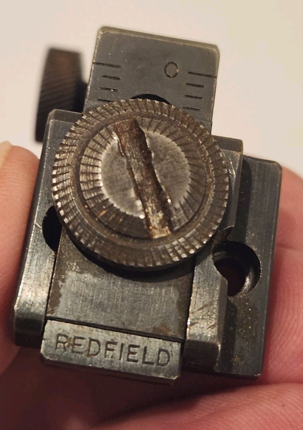 Vintage Redfield Receiver Peep Sight For Rifle