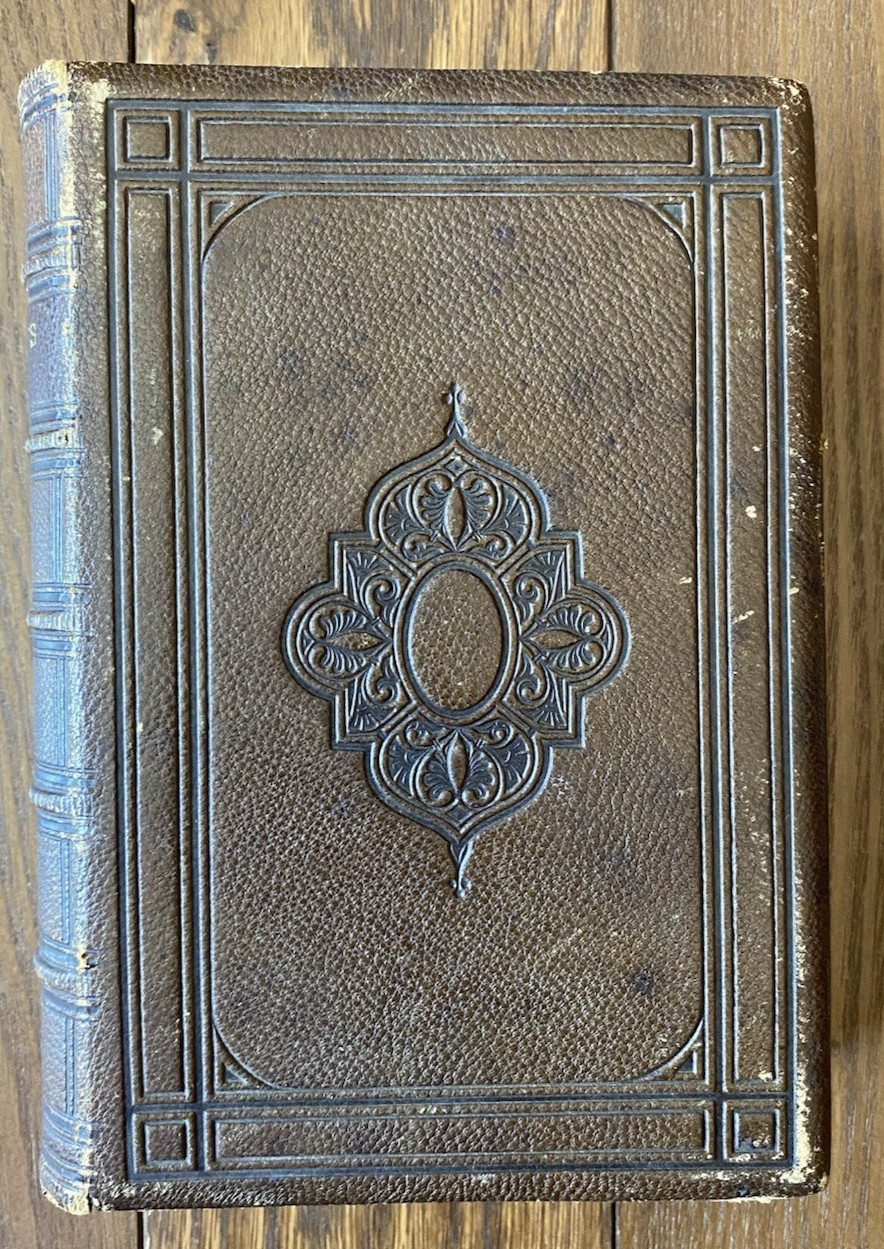Tennyson\'s Poems Farringford Ed 1867 Ticknor and Fields Boston 2 Volumes in 1