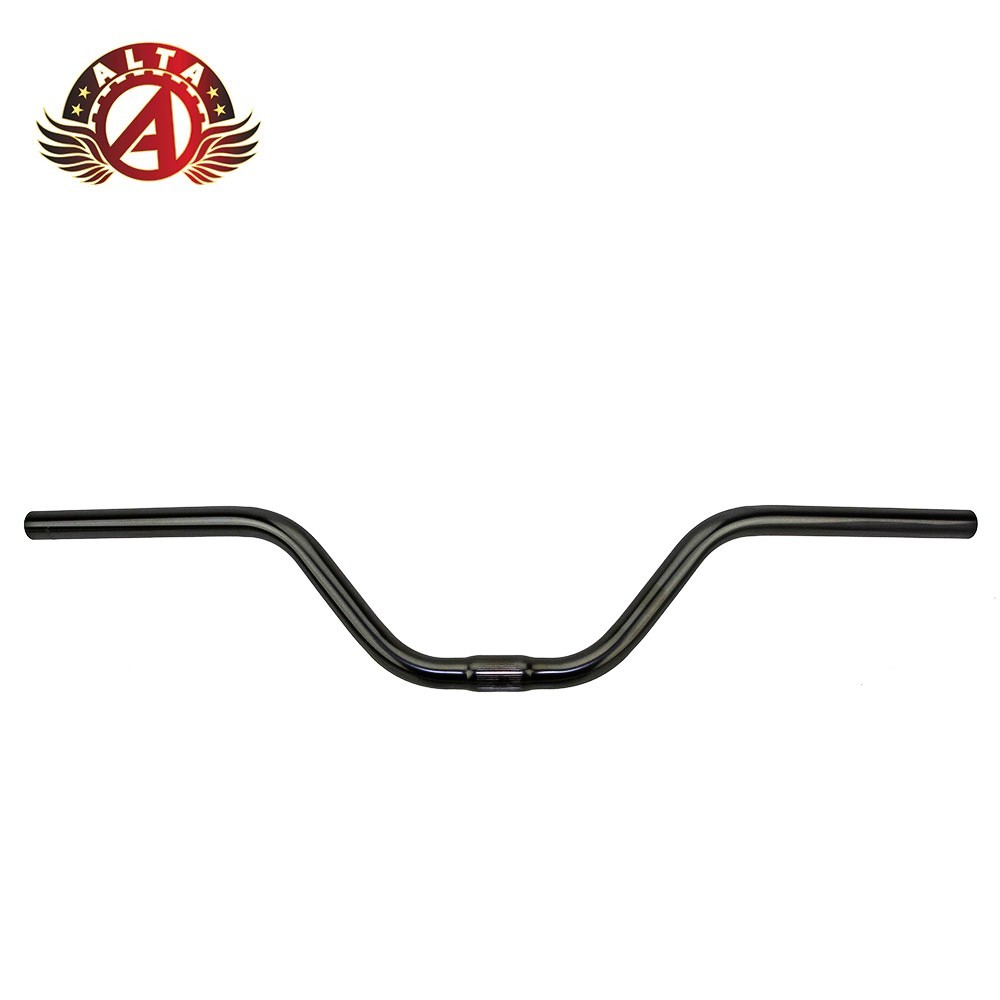 ALTA Beach Cruiser Medium Rise Handlebar Black 1” Clamp 27.5” Wide Comfort Bar.