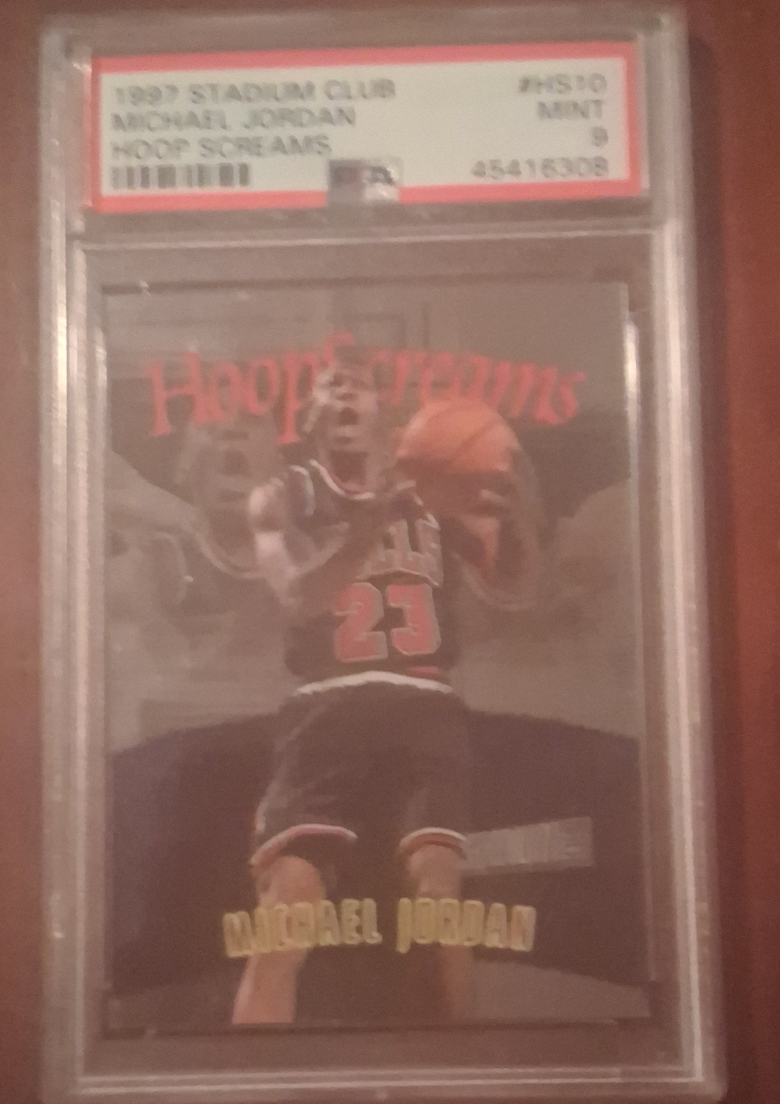 1997-98 Topps Stadium Club - Hoop Screams Michael Jordan #HS10 1997-98 Topps Stadium Club - Hoop Screams Michael Jordan #HS10