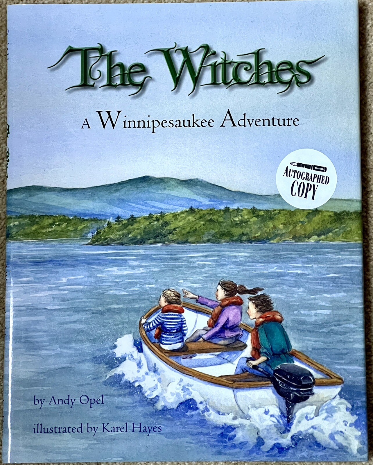 The Witches: A Winnipesaukee Adventure Children’s Book Signed By Author